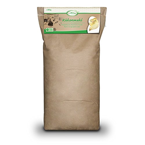 Mühldorfer, Futter für Küken, Mit Vitaminen und Spurenelementen, Nature Kükenmehl, 20 kg Sack