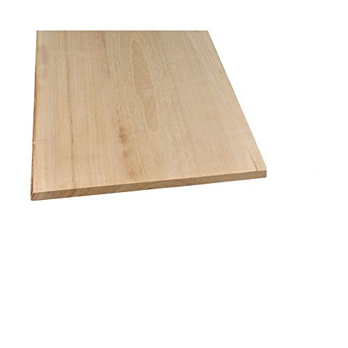 Preisvergleich Produktbild Möbelbauplatte Regalbrett Leimholz Paulownia 1200 x 300 x 18 mm