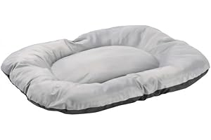 MON AMI LUKI - Coussin ANTIDERAPANT Special Bon Plan - Gris - Chien - 60x50CM