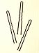 Box of 36 long hair pins bun pins hair slides grips (Black)