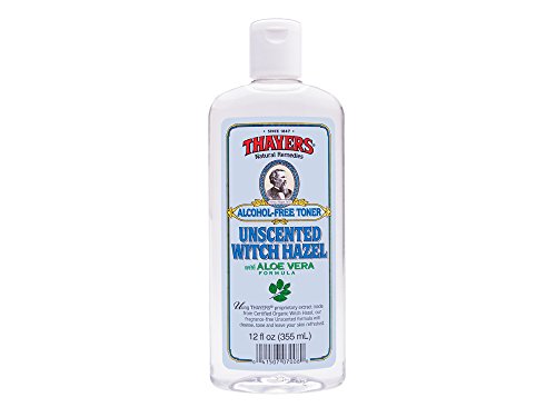 Thayers® UnscentedAlcohol-Free Witch Hazel Toner with Organic Aloe Vera 355ml (Packaging May Vary)