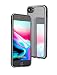 Produktbild JMi [ Kompatibel mit Apple iPhone 8, in Schwarz Spiegelhülle - Edler Schminkspiegel - Luxury Mirror Case - Bumper
