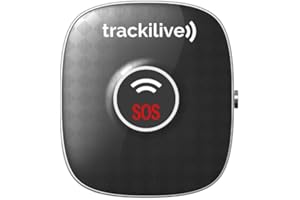 trackilive TL-10 4G GPS Tracker Ultraleicht, wasserdicht für Personen - Haustiere - Fahrräder - Kinder - Senioren - Live Ortung