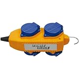 Brennenstuhl 1081070 extensión - extensiones de corriente (Azul, Amarillo, 230 V)