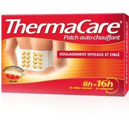 THERMACARE PATCH AUTO CHAUFFANT DOS lot de 2 taille Homme 32-52 Femme 38-50