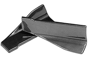 EBTOOLS Minigonne Clio - Minigonne Laterali Minigonne Auto Universale Alettoni per In Fibra Di Carbonio 35 Cm Universali Auto/Paraurti Paraurti Con Labbro Del Posteriore Ada
