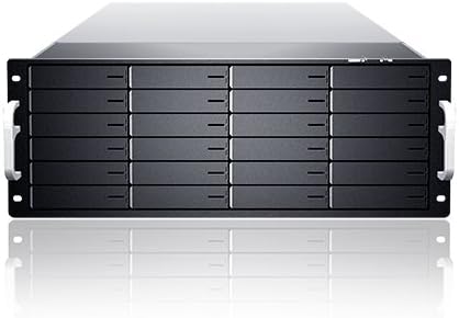 Sans Digital EliteSTOR 4U 24 Bay 6G SAS/SATA to SAS JBOD with SAS Expander Rackmount (ES424X6+B)
