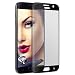 Produktbild mtb more energy® Gewölbtes 3D Schutzglas für Samsung Galaxy S6 Edge (SM-G925, 5.1'') - Schwarzer Rahmen - Curved Full Display Panzerglas