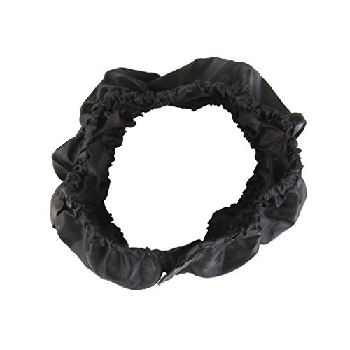 Black Baby Stroller Wheel Cover Dust Water Cover for Small Wheel