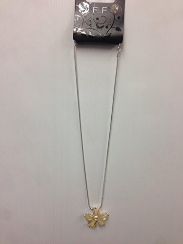 Florence and Fred branded Ladies Necklace with Flower Pendant