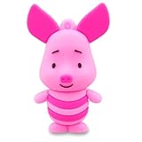 Prime No17600030016 Hi-Speed 2.0 USB-Sticks 16GB Schwein Langohr rosa