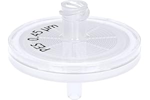 GVS Filter Technology, Syringe Filter, ABLUO, 25mm, PES Membrane, 0.45µm, PP Housing, 10/pk