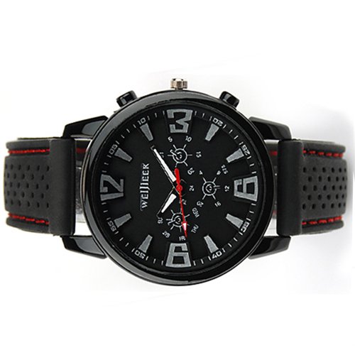 Herren Silikon Armband Uhr Militr Sportuhr Herrenuhr Schwarz Herren Silikon Armband Uhr Militr Sportuhr Herrenuhr Schwarz