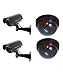 NOVICZ 4 Pcs Black Dummy Security Cam Camera CCTV Fake Bullet Camera With LED Light Indication RS.875.00