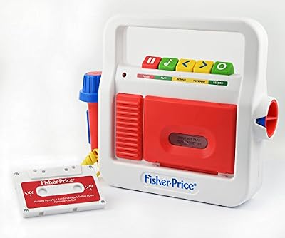 Asmokids Magnétophone Fisher Price Jeu électronique, RCDKK01