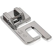 Prensatelas Para Dobladillos Planos - Compatible Con Singer, Brother Y Más | Anchura 6mm | Sistema Snap-On