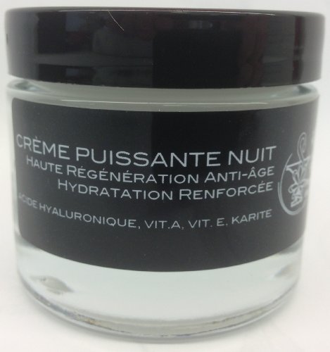 CREME PUISSANTE ANTI-AGE NUIT -Pharmacie Marronniers- 50ml