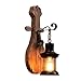 Produktbild Wandlampe Retro Industrie Retro Wandlampe Wandlampe Holz Retro Pendelleuchte Metall E27 Für Dachboden Schlafzimmer Wohnzimmer Restaurant Wandleuchte