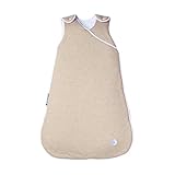 nordic coast Baby Ganzjahres Schlafsack für Mädchen und Jungen Tog 2.5 aus 100% OEKO-TEX Baumwolle - verschiedenen Größen ab Neugeborene bis 3 Jahre