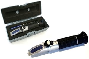 KAMINBAU MIERZWA Messgeräte etc. Winzer Refraktometer 0-44% Brix 190-OeATC Rifrattometro