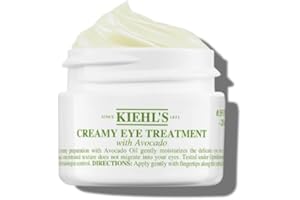 Kiehl's Creamy Eye Treatment with Avocado, Hydrates for a Revitalised Eye Area, Formulated with Avocado Oil, Creamy Texture, 99% Natural Ingredients/Formula, for All Skin Types