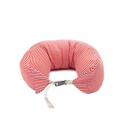 Preisvergleich Produktbild Reisekissen,Nackenkissen Superweiche Baumwolle Reise U-Form Kissen Nanopartikel Nackenkissen Für Büro Flug Flugzeug Reise Schlaf Kissen Kissen Rosa 78X16 cm