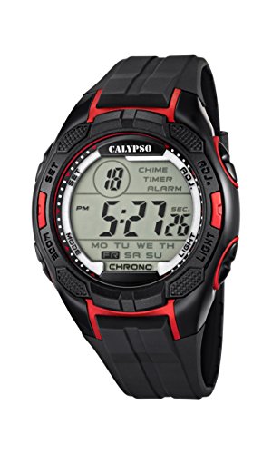 Calypso watches K5627/3 - Reloj de Pulsera Hombre, plástico, Color Negro