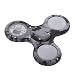 Produktbild Fidget Spinner, HUHU833 Aluminiumlegierung Ultra Durable Bearing High Speed Dreieck Single Finger Hand Lustige Spielzeug Großes Geschenk für Kinder und Erwachsene Entlastung Stress Angst Dekompression Gyro (Q)