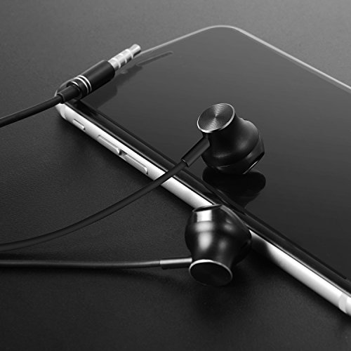 In Ear KopfhÃ¶rer Bass Kabelgebundene Headsets - SURWELL In Ears KopfhÃ¶rer In Ear bass mit 3,5mm Klinkenbuchse fÃ¼r iPhone Samsung andere Smartphones (Schwarz)