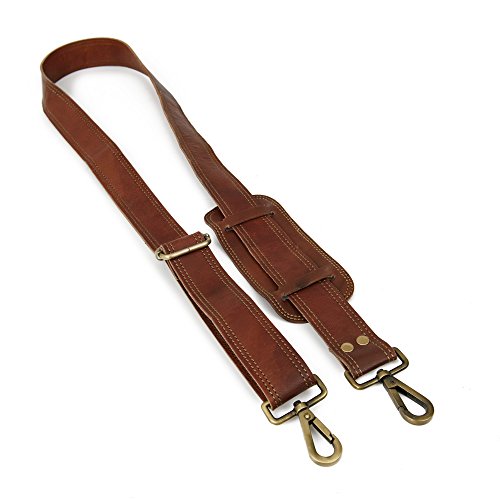 Businesstasche Aktentasche BERLINER BAGS Amsterdam Arbeitstasche Bürotasche Umhängetasche Qualität 17,5 Laptoptasche Ledertasche Vintage Uni Collegetasche Ordner Braun Herren Damen Groß XL - 7