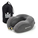 KINGSGREY Nackenhörnchen - Visco Memory Schaumstoff - Hoher Tragecomfort auch bei Langen Reisen KINGSGREY Nackenhörnchen - Visco Memory Schaumstoff - Hoher Tragecomfort auch bei Langen Reisen