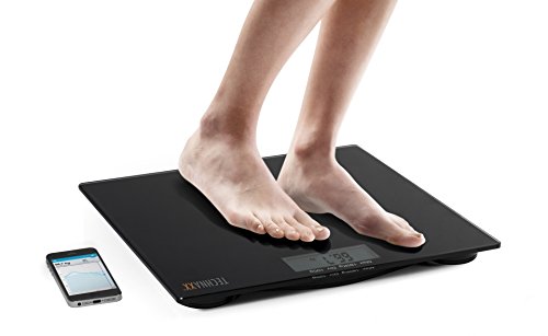Technaxx Fitness Waage TX-41 mit Bluetooth und APP, Schwarz, 4452 - 5