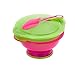 Vital Baby travel suction bowl with lid and spoon (Unbelievabowl Girl)