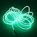 Produktbild Lerway Green 3M Tron Neon leuchtende Elektrolumineszenz Drahtseil mit Transformator Weihnachtslicht, Party, Tanz, Hochzeit, Dekoration, Lichtstreifen, Fashion Auto Ornament