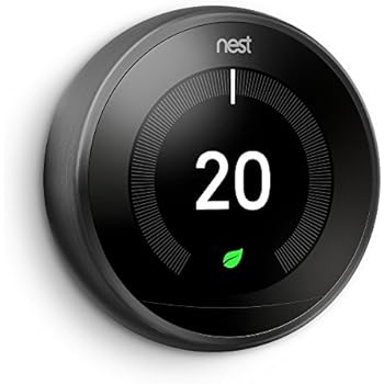 nest learning thermostat 3rd generation black