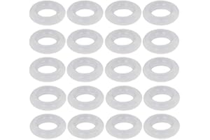 Othmro Silicone O-Rings, 4mm Inner Diameter, 8mm OD, 2mm Width, Seal Gasket 20pcs