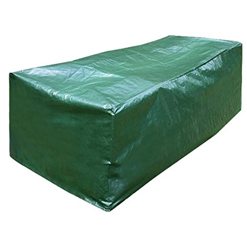 WOLTU GZ1167-a Schutzhülle Schutzhaube Abdeckplane Abdeckhaube Gartenmöbel Plane Hülle Abdeckung wasserdicht Grün für Sitzgruppe 240x136x88 cm