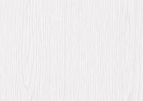 alkor DecoDesign F3800077 Selbstklebefolie, Folienmaß 45 x 200 cm, Dicke 0,12 mm, weiß