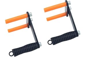 Y-Nut 2PCS Plasterboard lifter Easy Panel Carrier Gripper Drywall Lifts Ergonomic Plate for Plywood Sheet Goods General Purpose Glass Handy Grip Hand Board Lifter Particle Thick Panels,Black
