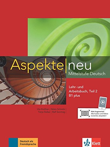 Aspekte neu lehr - und arbeitsbuch b1 plus per le scuole superiori con cd - audio: aspekte neu b1+, libro del alumno y l