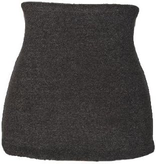 Nierenwärmer uni grau hellgrau dunkelgrau Bauchwärmer Fleece Frottee Nierengurt Leibwärmer Männer Frau Kinder Sport Baby Gr. Größe Gr. XL