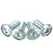 Produktbild mark8shop 4 M8 Edelstahl motoccycle Sechseck Bremsen Button Head Schrauben Stahl Innensechskant 125 cc 140 cc