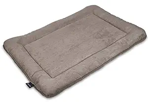 West Paw Big Sky Nap Flat Dog Mat with IntelliLoft Fiber and Fill Durable Lightweight Mat for Dogs and Cats, Oatmeal, Medium