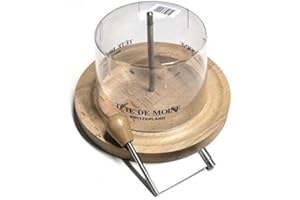 KÄSE THEKE CHEMNITZ Käsehobel mit Haube für Tete de Moine Käse und Choco Roulette