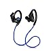 Produktbild A-Nice 4.1Bluetooth Kopfhörer, Sweatproof Wasserdichte drahtlose Ohrhörer Sport magnetische Kopfhörer, 360-Grad-Surround-Sound-Feldeffekt (Farbe : Blau)