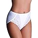 Produktbild Damen figurenformend Miederslip mit Bauch-Weg-Effekt Stark Formend Miederpants Miederslip ver. Farben und Größen (S, Weiß)