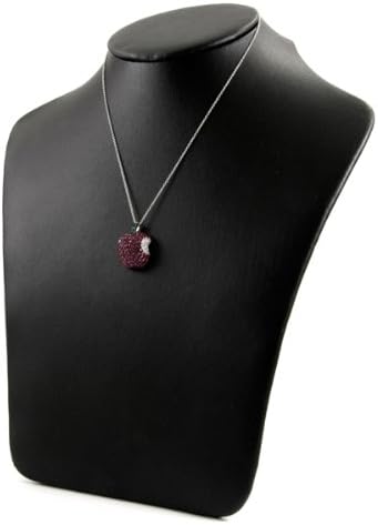 Isabelle's Ruby CZ Apple Necklace