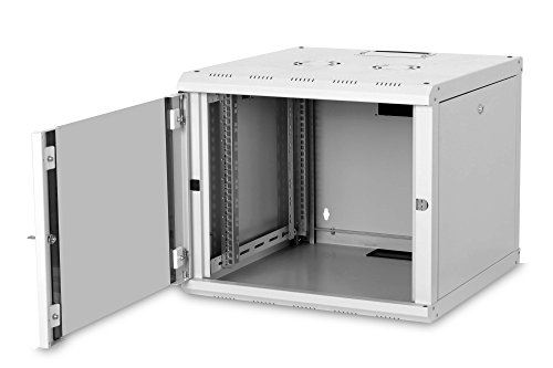DIGITUS Professional 9HE Netzwerk Wandgehäuse / Wandschrank, Unique Line, 509x600x600 mm, grau (RAL 7035) - 3