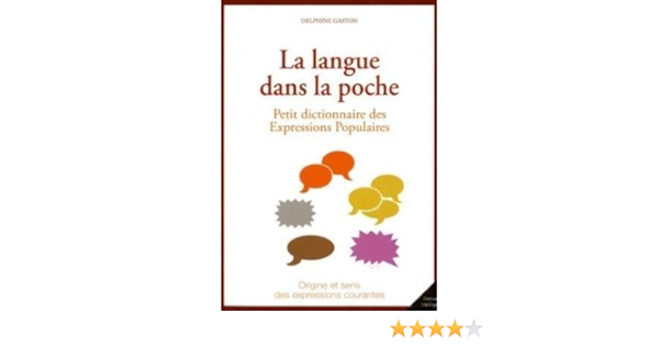 Amazon Fr La Langue Dans La Poche Gaston D Livres