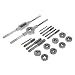 Generic PZIN51007840 20 Pieces Metric Tap and Die Set Carbon Steel Thread Tool M3 to M12 Storage Case RS.2607.00